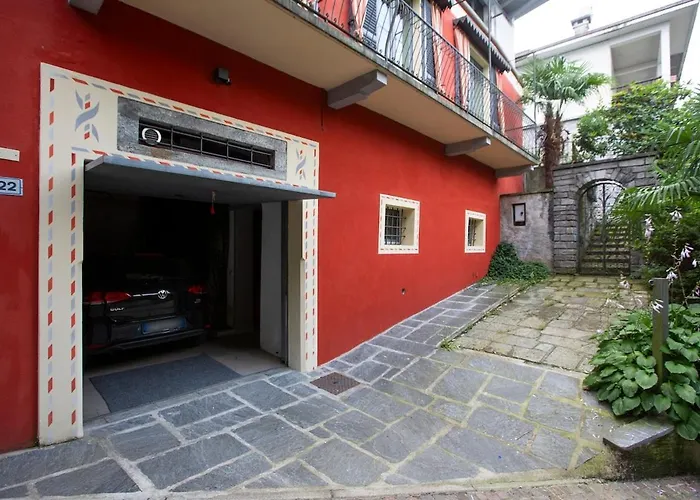 빌라 Lakeview Villa, Terrace And Garage 스트레사