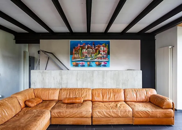 빌라 Lakeview Villa, Terrace And Garage 스트레사